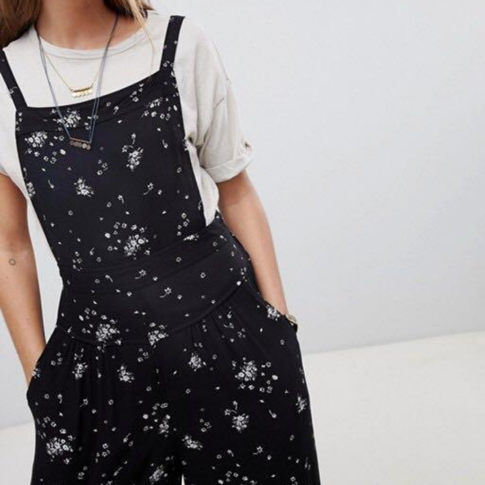 Free People Floral Jumpsuit/Overalls